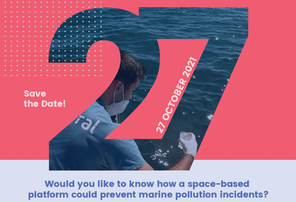 Save the date 27 October 2021! High level conference: Sustainable port management through Copernicus: the space-based IMPRESSIVE platform